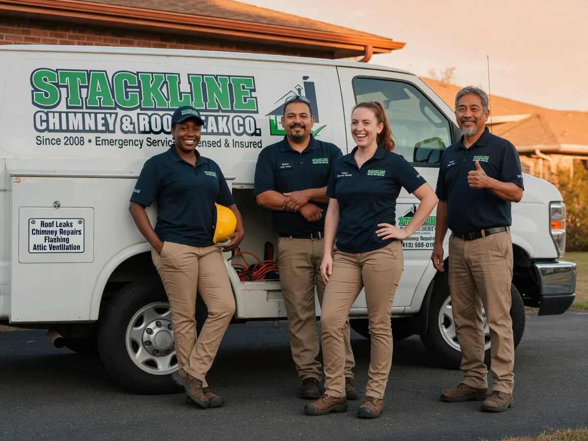 Chimney flashing repair company in Canby, CA